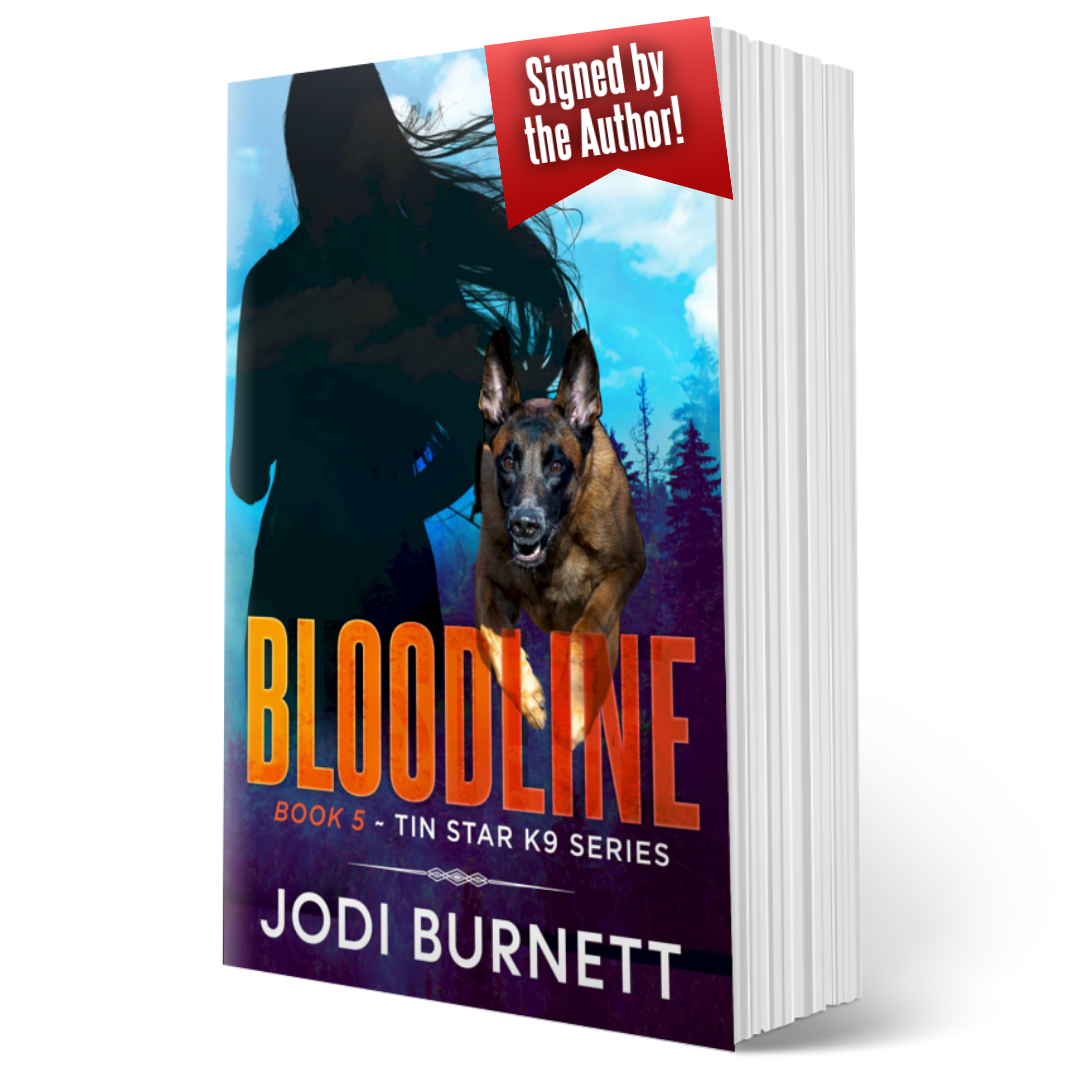 Bloodline ~ Book 5 Tin Star K9 Series - Signed Paperback