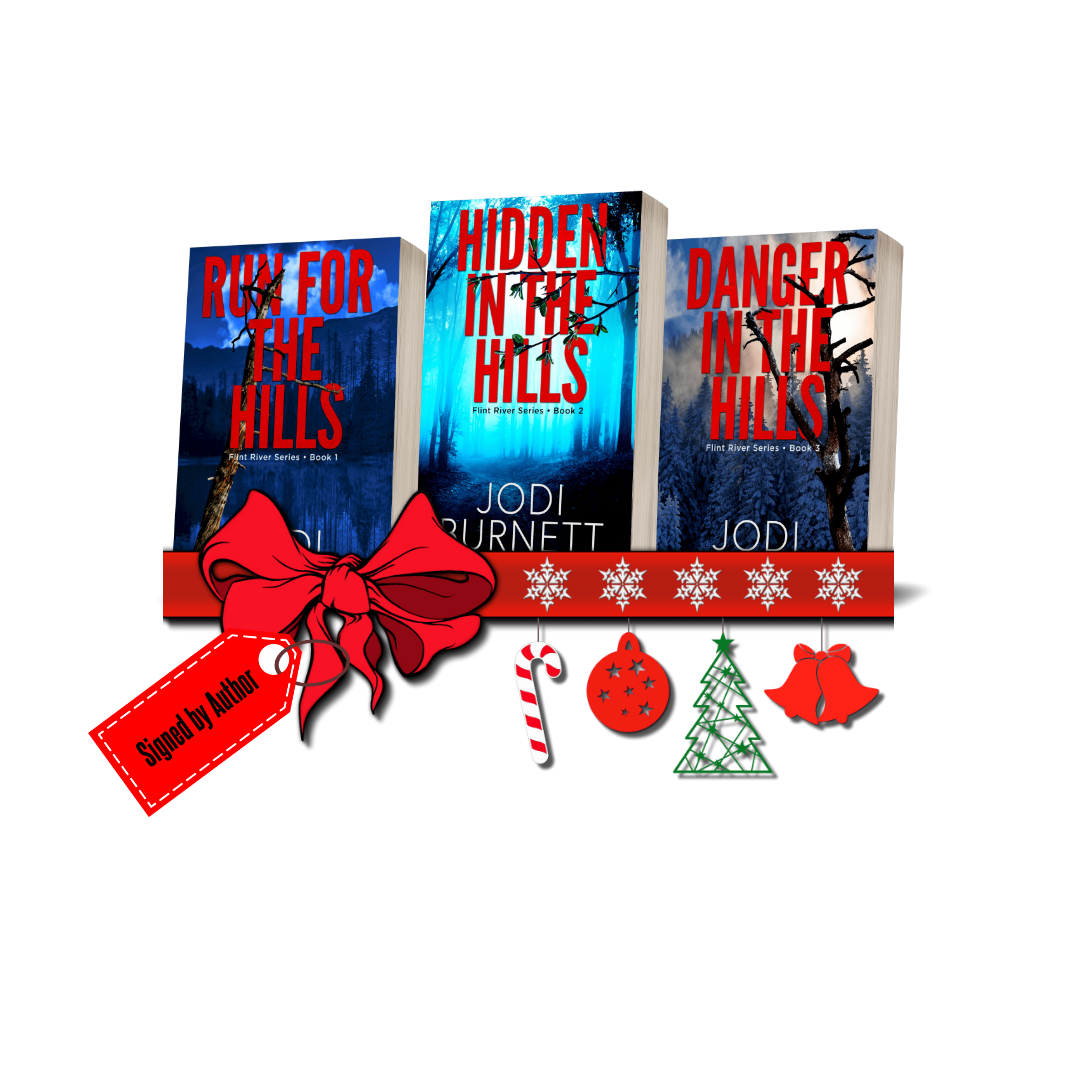 Signed Christmas Paperback Bookbundle Flint River Series new cover Jodi Burnett