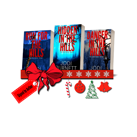 Signed Christmas Paperback Bookbundle Flint River Series new cover Jodi Burnett