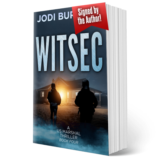 WITSEC US Marshal Thriller Series Jodi Burnett Signed book