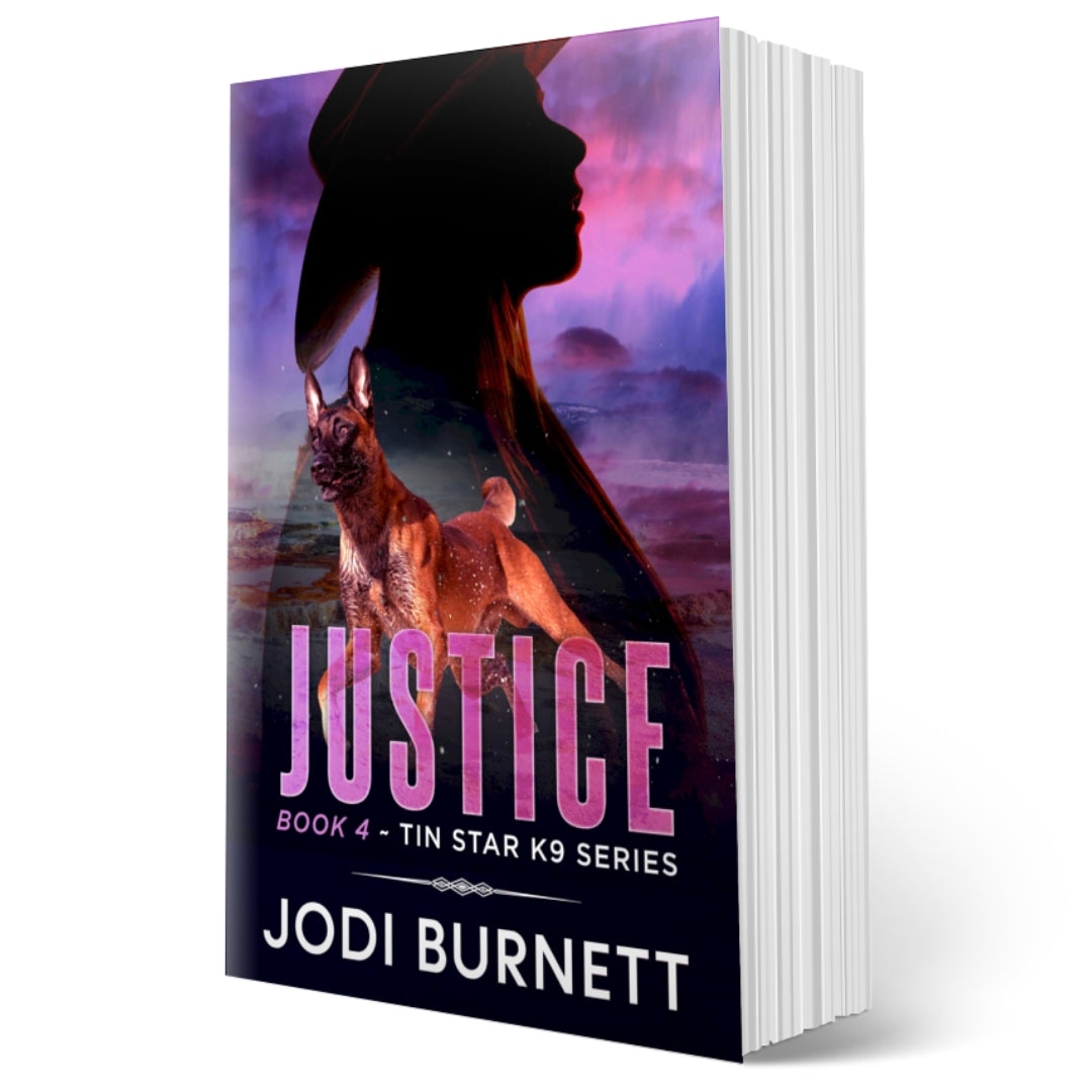 Justice ~ Book 4 Tin Star K9 Series - Signed Paperback